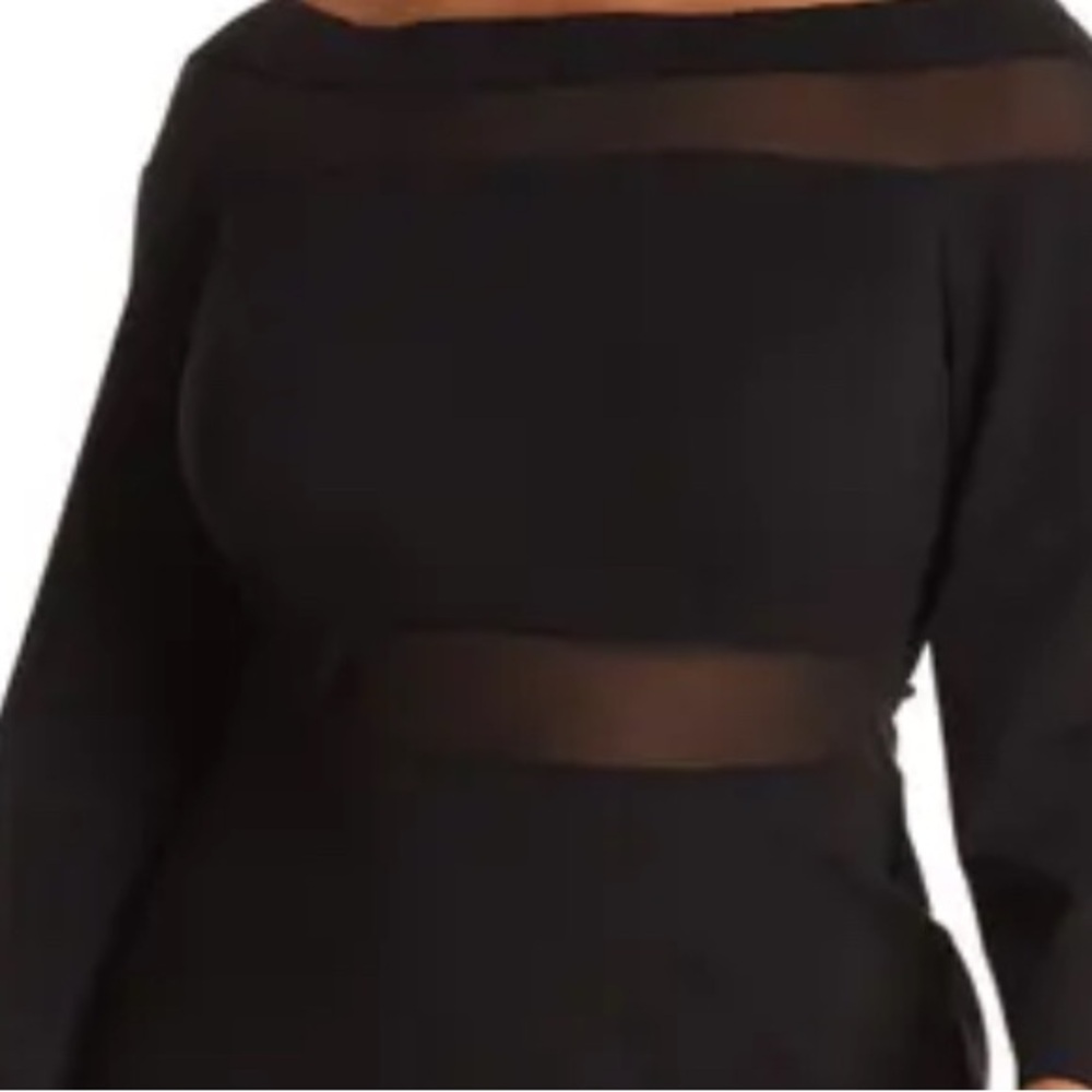 NWOT Love by Design Elegant Black Sheath Dress - Picture 4 of 6